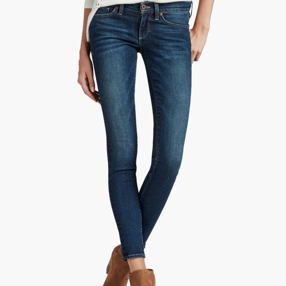 Lucky Brand Denim - Lucky Brand Women's Charlie Skinny Blue Denim Jeans Size 6 Everyday Ankle Casual